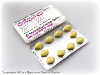 Malegra-DXT Plus (Силденафил 100 + Дулоксетин 60 мг)